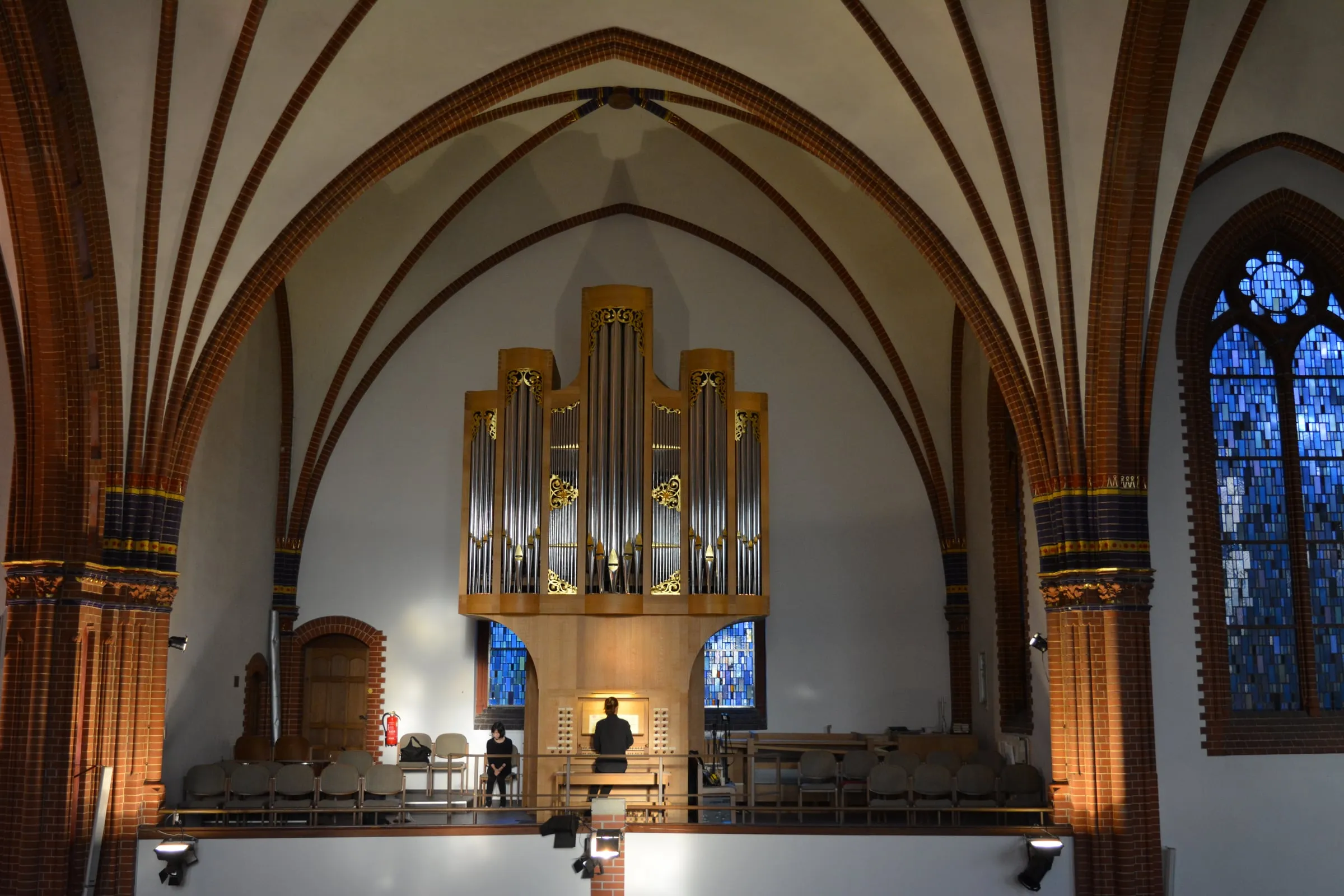 Orgelprospekt der Pauluskirche Berlin-Zehlendorf